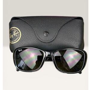 Ray-Ban RB4174 Jackie Ohh Sunglasses 56mm Black Excellent UV Protection